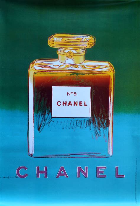 chanel n 5 andy warhol|chanel n5 poster.